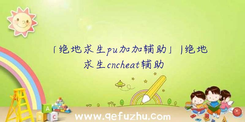 「绝地求生pu加加辅助」|绝地求生cncheat辅助